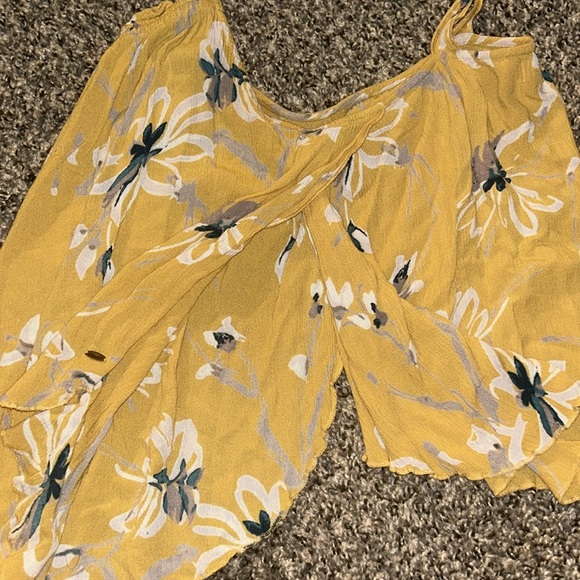 Yellow Floral Tank Top - Picture 4 of 4